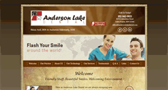 Desktop Screenshot of andersonlakedental.com